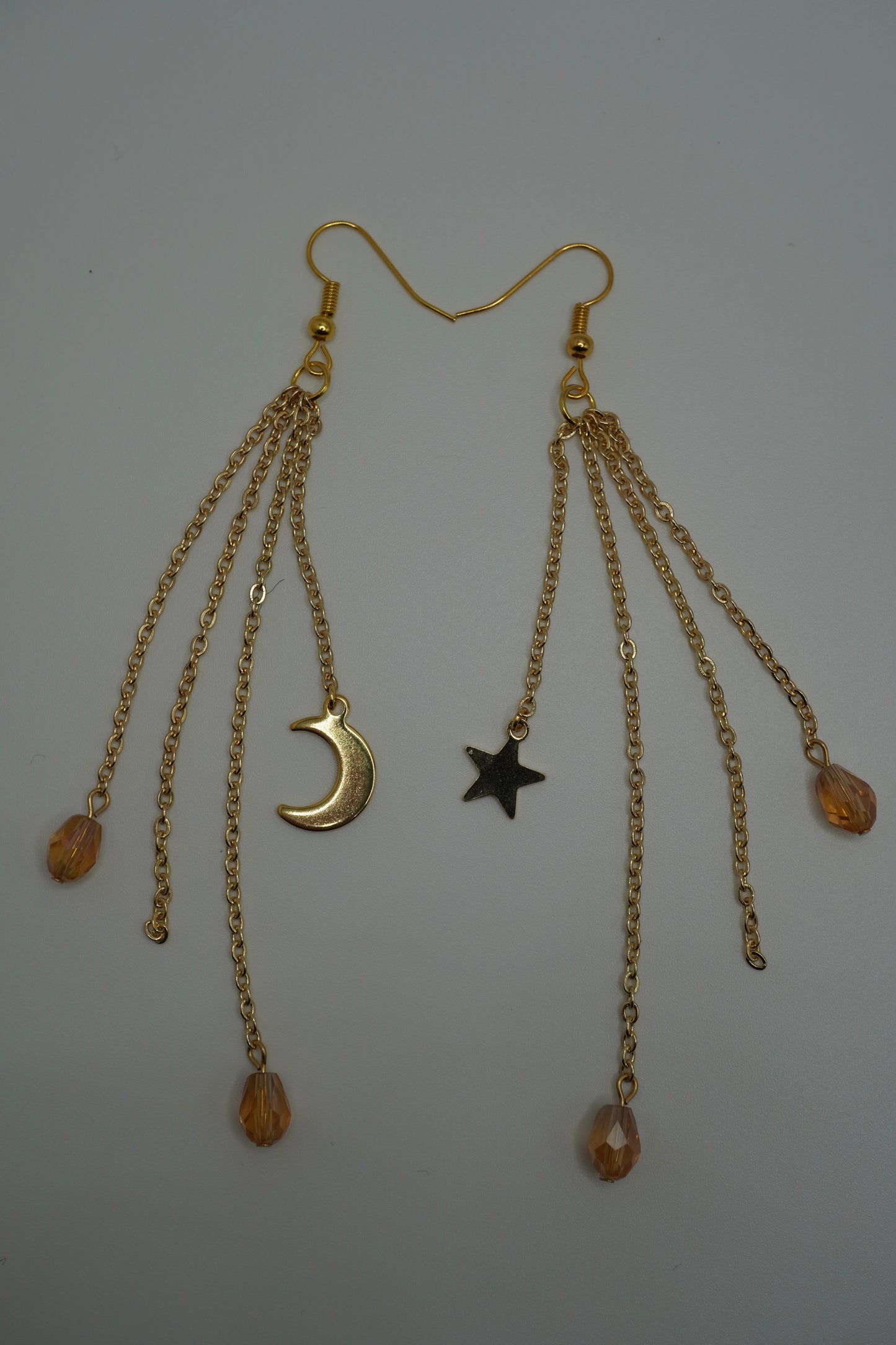 You Shouldn't Be Here: Star and Moon earrings