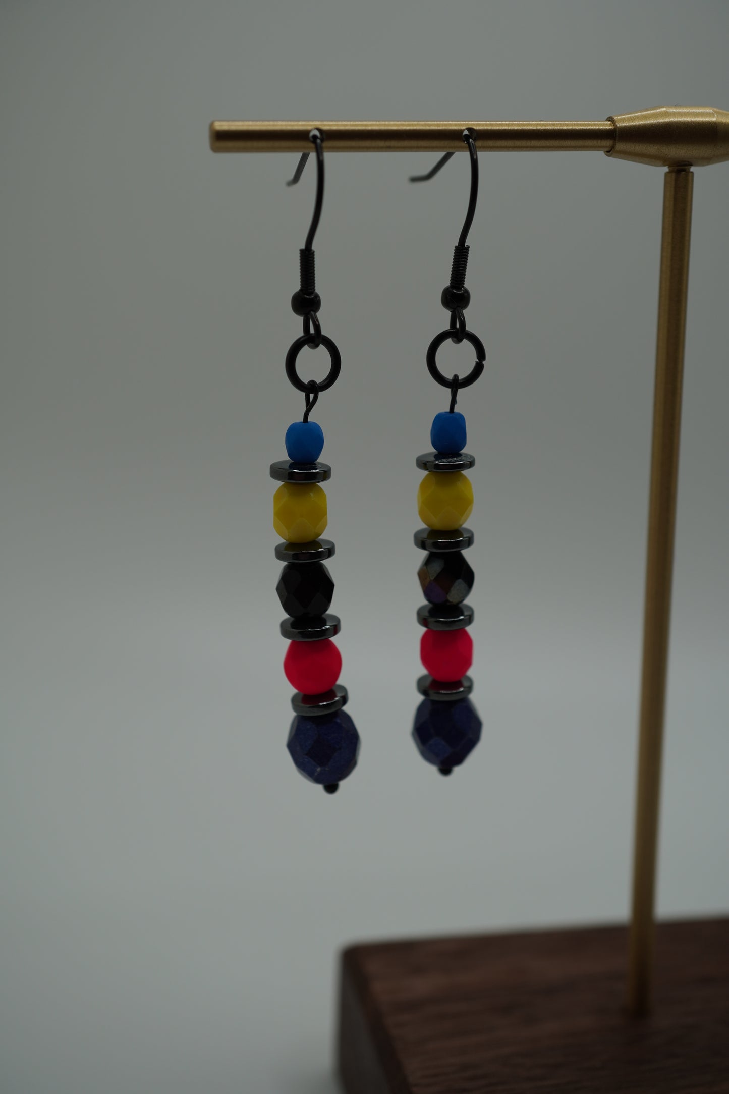 I'll Stop the World: Book Cover Drop Earrings (1)